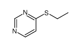 Pyrimidine, 4-(ethylthio)- (7CI,8CI,9CI) Structure