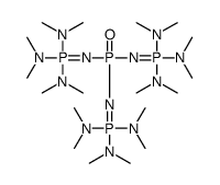 N-[bis[[tris(dimethylamino)-λ5-phosphanylidene]amino]phosphorylimino-bis(dimethylamino)-λ5-phosphanyl]-N-methylmethanamine结构式