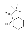 1-(1-hydroxycyclohexyl)-2,2-dimethylpropan-1-one Structure