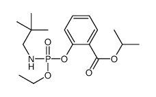 propan-2-yl 2-[(2,2-dimethylpropylamino)-ethoxyphosphoryl]oxybenzoate Structure