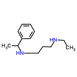 N-Ethyl-N'-(1-phenylethyl)-1,3-propanediamine结构式