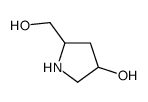 (3R,5s)-5-羟基甲基-3-吡咯烷醇结构式