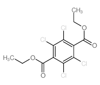 1,4-Benzenedicarboxylicacid, 2,3,5,6-tetrachloro-, 1,4-diethyl ester picture