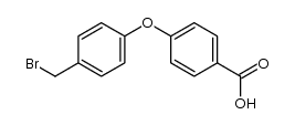 4-(4-bromomethyl-phenoxy)-benzoic acid Structure