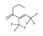 1,1,1-trifluoro-3-(trifluoromethyl)hept-2-en-4-one Structure