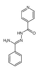 N1-isonicotinoylbenzamidrazone Structure