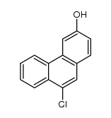 9-chloro-[3]phenanthrol结构式