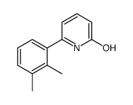 6-(2,3-dimethylphenyl)-1H-pyridin-2-one结构式