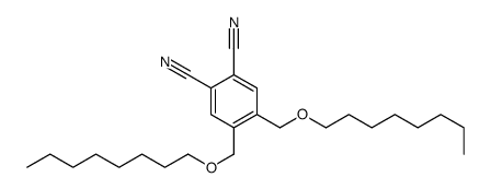 4,5-bis(octoxymethyl)benzene-1,2-dicarbonitrile结构式