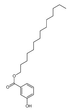 tetradecyl 3-hydroxybenzoate Structure