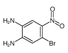 4-bromo-5-nitrobenzene-1,2-diamine structure