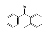 1-[bromo(phenyl)methyl]-2-methylbenzene结构式