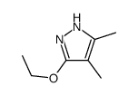 3-ethoxy-4,5-dimethyl-1H-pyrazole结构式