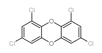 1,3,7,9-Tetrachlorodibenzo-p-dioxin Structure