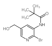 N-(2-溴-5-(羟甲基)吡啶-3-基)新戊酰胺图片