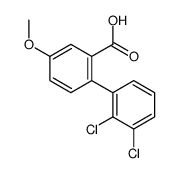2-(2,3-dichlorophenyl)-5-methoxybenzoic acid Structure