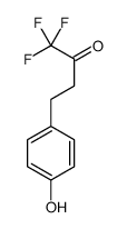 1,1,1-三氟-4-(4-羟基苯基)丁-2-酮结构式