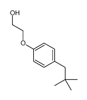 2-[4-(2,2-dimethylpropyl)phenoxy]ethanol Structure