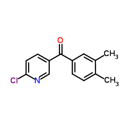 (6-Chloro-3-pyridinyl)(3,4-dimethylphenyl)methanone picture