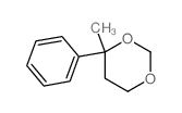 1,3-Dioxane,4-methyl-4-phenyl-结构式