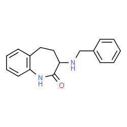 3-(Benzylamino)-4,5-dihydro-1H-benzo[b]azepin-2(3H)-one structure