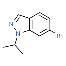 1H-Indazole,6-bromo-1-(1-Methylethyl)-结构式