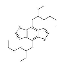 4,8-双(2-乙基己基)苯并-[1,2-b：4,5-b']二噻吩结构式