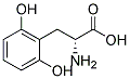 2,6-Dihydroxy-D-Phenylalanine structure