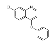 7-chloro-4-phenoxyquinoline结构式