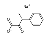 sodium 2-oxo-3-phenylbutanoate Structure
