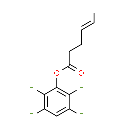 2,3,5,6-tetrafluorophenyl-5-iodo-4-pentenoate结构式