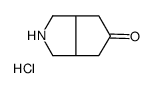 六氢环戊[c]吡咯-5(1H)-酮盐酸盐结构式