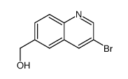 (3-bromo-quinolin-6-yl)-methanol结构式