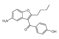 (5-amino-2-butyl-1-benzofuran-3-yl)(4-hydroxyphenyl)methanone picture
