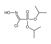 (1E)-1-di(propan-2-yloxy)phosphoryl-N-hydroxymethanimidoyl chloride结构式