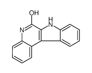 5,7-dihydroindolo[2,3-c]quinolin-6-one结构式