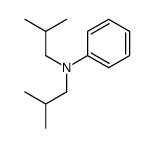 N,N-Bis(2-methylpropyl)benzenamine structure