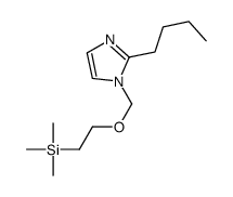 2-[(2-butylimidazol-1-yl)methoxy]ethyl-trimethylsilane Structure