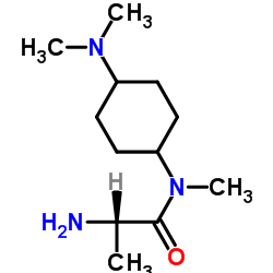 N-[4-(Dimethylamino)cyclohexyl]-N-methylalaninamide结构式