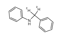 N-(1',1'-D2)benzylaniline Structure