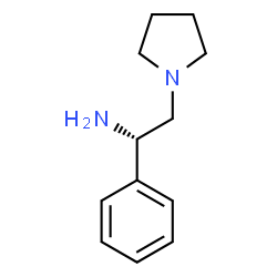(S)-ALPHA-PHENYL-1-PYRROLIDINEETHANAMINE structure