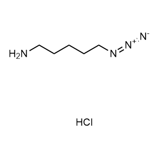 5-叠氮戊烷-1-胺盐酸盐结构式