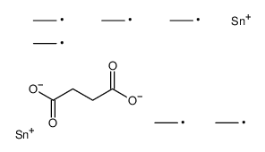 bis(triethylstannyl) butanedioate结构式