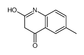 6-methyl-1H-quinoline-2,4-dione结构式
