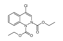 diethyl 4-chlorocinnoline-1,2-dicarboxylate Structure