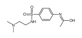 N-[4-[2-(dimethylamino)ethylsulfamoyl]phenyl]acetamide Structure