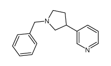 3-(1-benzylpyrrolidin-3-yl)pyridine Structure