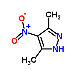 3,5-Dimethyl-4-nitro-1H-pyrazole Structure