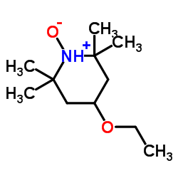 Piperidine, 4-ethoxy-2,2,6,6-tetramethyl-, 1-oxide (9CI) Structure