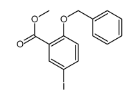 methyl 5-iodo-2-phenylmethoxybenzoate Structure